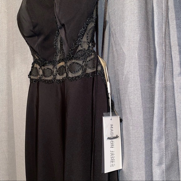 Black, Size 0, Madison James Prom Dress - Picture 10 of 10